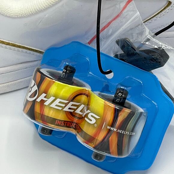 Heeley Propel 2.0 Shoe in White/Gold Size Y6/W7 - Picture 9 of 12